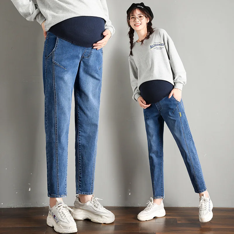 Plus Size 5XL Stretch Denim Pencil Jeans for Maternity American Vintage Casual Washed Waist Support Loose Taper Pants Pregnancy
Plus Size 5XL Stretch Denim Pencil Jeans for Maternity American Vintage Casual Washed Waist Support Loose Taper Pants Pregnancy