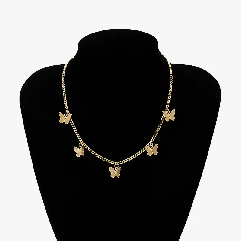 New Butterfly Necklace Pendants Neckalce for Women Short Chain Mini Butterflies Drop Boehemia Neck Accessories Fashion Jewerly
New Butterfly Necklace Pendants Neckalce for Women Short Chain Mini Butterflies Drop Boehemia Neck Accessories Fashion Jewerly
