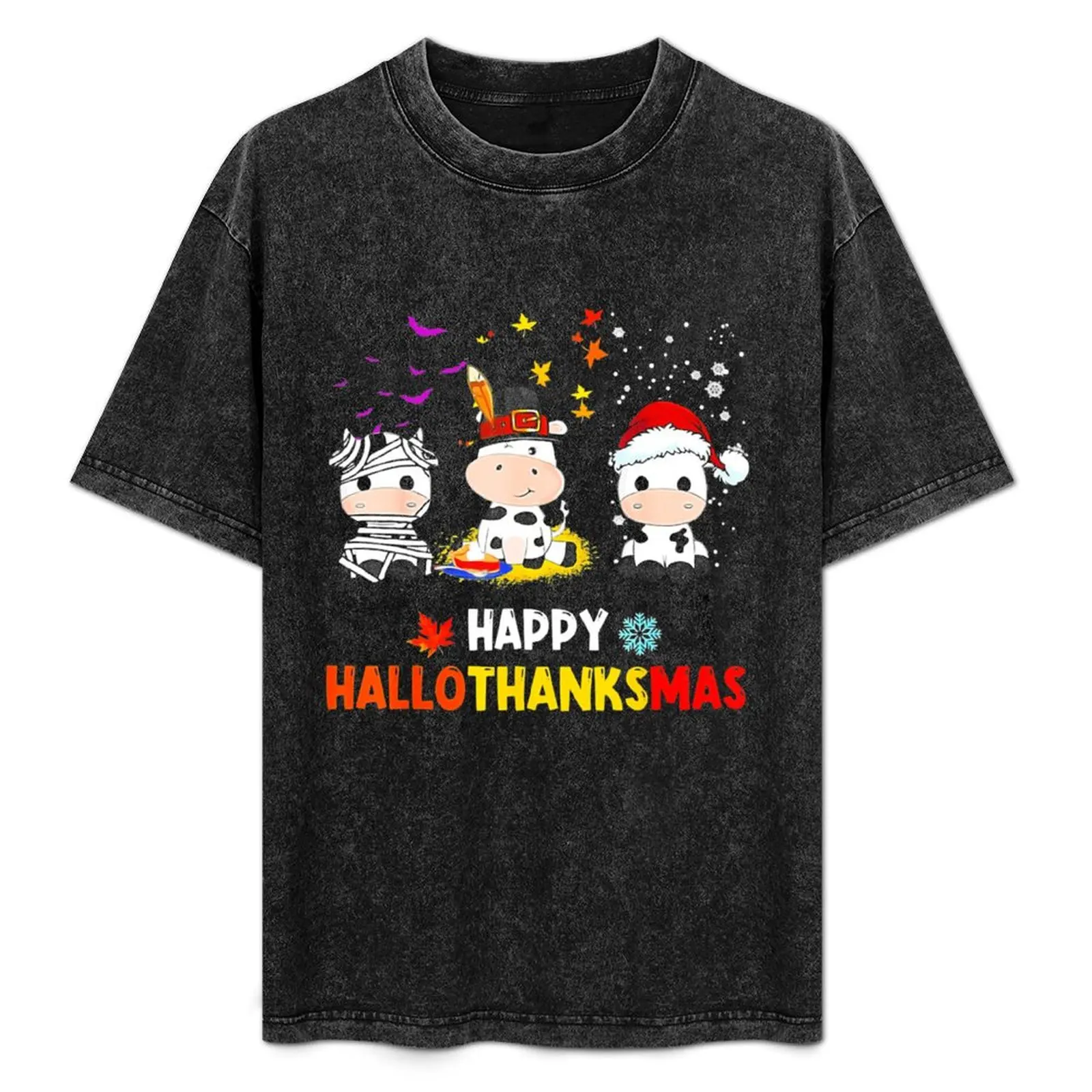 Happy HalloThanksMas Santa Cow Halloween Thanksgiving T-Shirt Basic Lightweight Short Sleeve Tee
Happy HalloThanksMas Santa Cow Halloween Thanksgiving T-Shirt Basic Lightweight Short Sleeve Tee