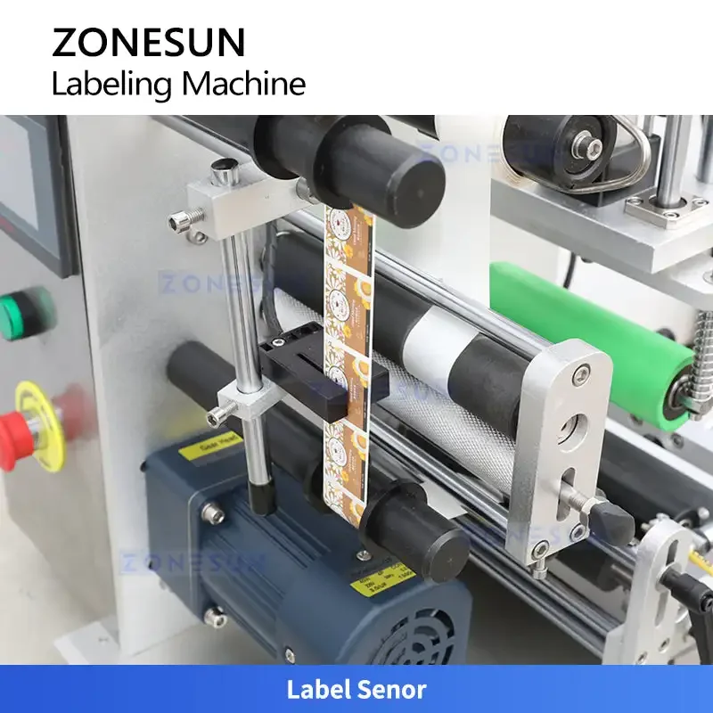 ZONESUN ZS-TB100 Semi Automatic Round Bottle Double Side Labeling Machine 15-35pcs/min for Cosmetic Essential Oil Ja
ZONESUN ZS-TB100 Semi Automatic Round Bottle Double Side Labeling Machine 15-35pcs/min for Cosmetic Essential Oil Ja