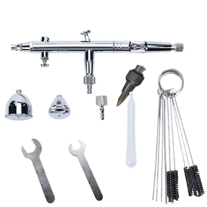 A93E-XD-182D Airbrush Kit With Detachable 2Cc 5Cc Paint Cups Portable Cleaning Kit For Art Painting,Model &Car Paint Repair
A93E-XD-182D Airbrush Kit With Detachable 2Cc 5Cc Paint Cups Portable Cleaning Kit For Art Painting,Model &Car Paint Repair