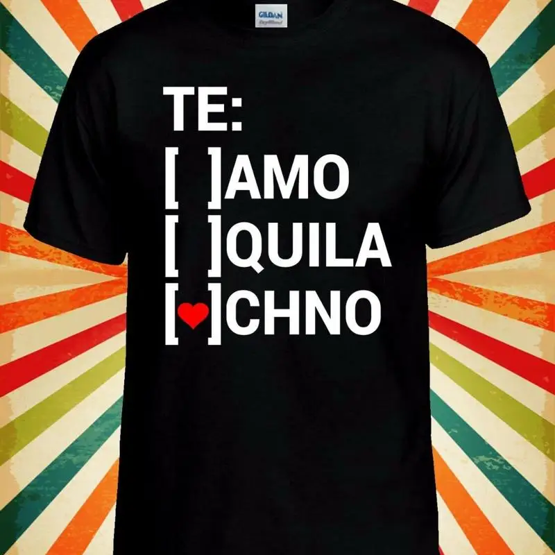 Teamo Tequila Techno Love Забавный крутой жилет для мужчин и женщин, майка унисекс, футболка 2186
Teamo Tequila Techno Love Забавный крутой жилет для мужчин и женщин, майка унисекс, футболка 2186