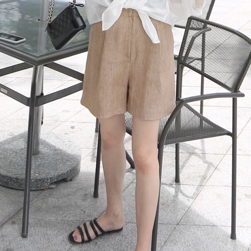 BySpring High Waist Cotton Linen Straight Leg Pants A-Line Slimming orts Faionable Ele Trendy Ins Five-Point Pants
BySpring High Waist Cotton Linen Straight Leg Pants A-Line Slimming orts Faionable Ele Trendy Ins Five-Point Pants