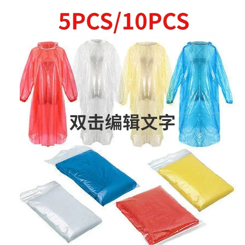 5/10PC Disposable Raincoat Adultchildren Waterproof Rain Coat Hiking Camping Poncho Hood Raincoat Outdoor Travel Rain Wear
5/10PC Disposable Raincoat Adultchildren Waterproof Rain Coat Hiking Camping Poncho Hood Raincoat Outdoor Travel Rain Wear