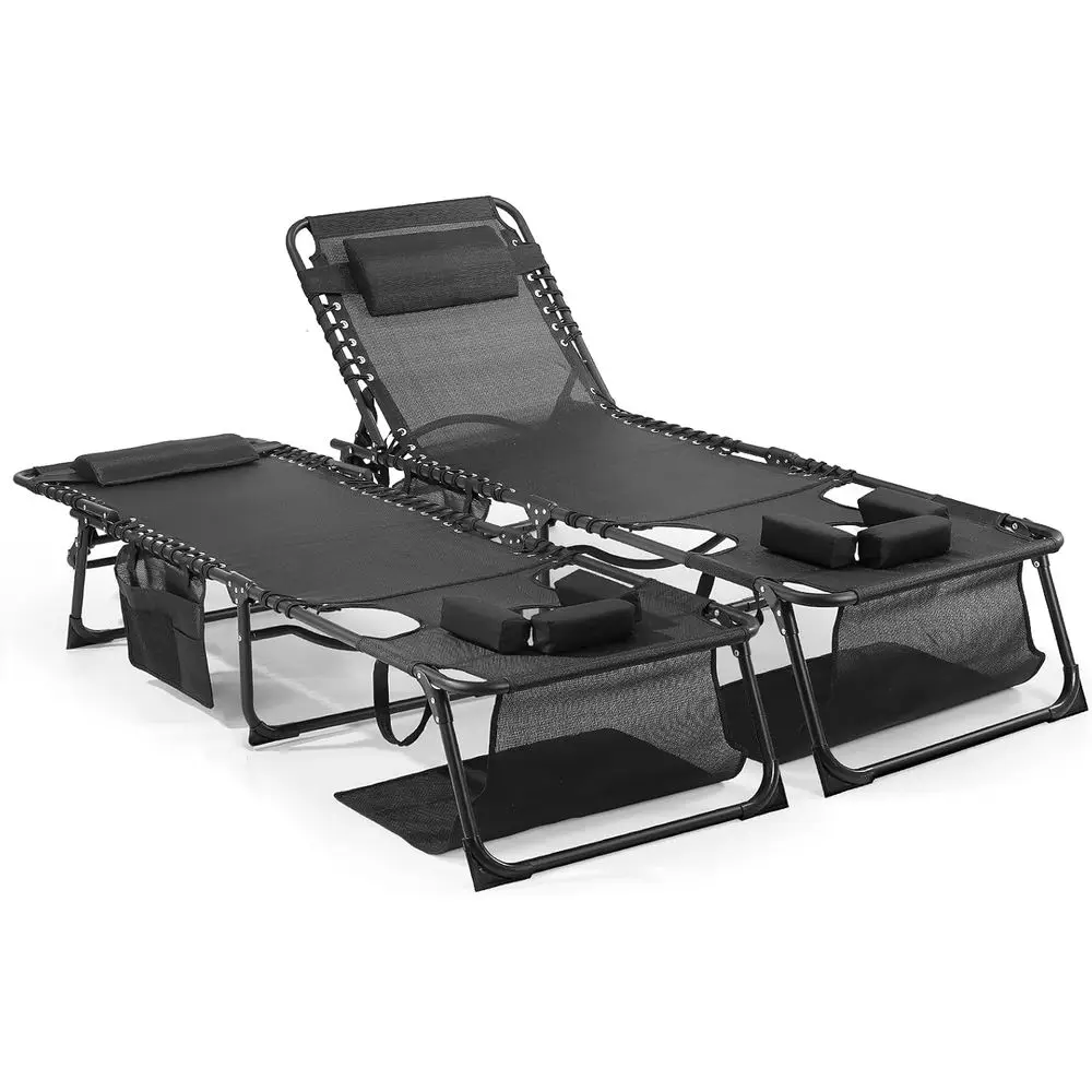 Outdoor Lounge Chair with 5-Position Recline for Pool, Patio, and Camping
Outdoor Lounge Chair with 5-Position Recline for Pool, Patio, and Camping