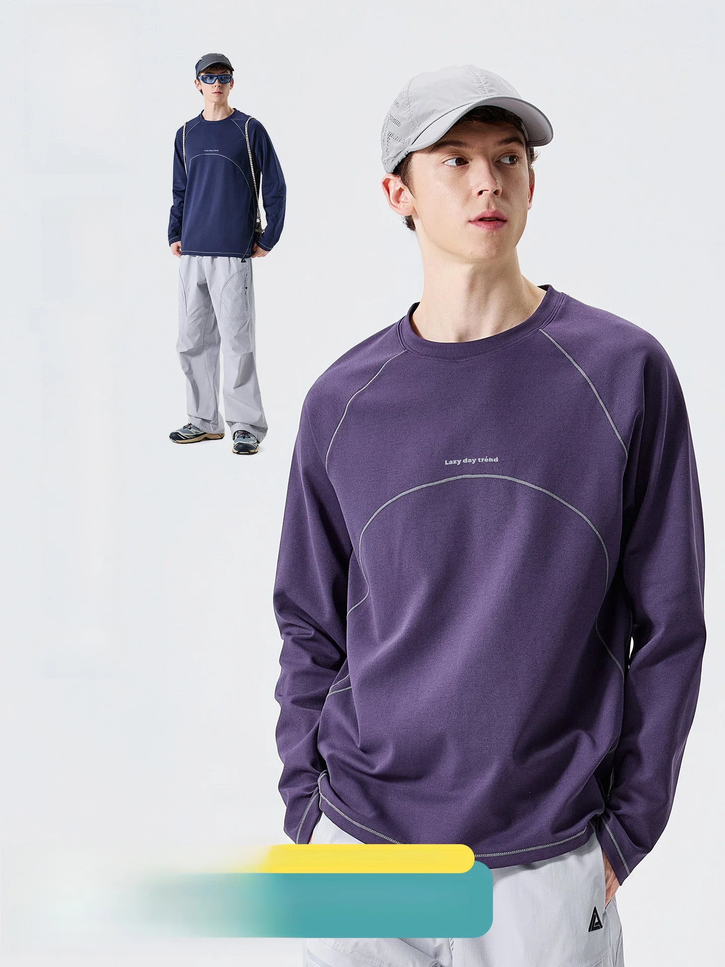 LAZY DAY Outdoor UV Protection Quick Dry Long Sleeve T-Shirt Unisex Spring Autumn Casual Fitness Top Breathable Moisture Wicking
LAZY DAY Outdoor UV Protection Quick Dry Long Sleeve T-Shirt Unisex Spring Autumn Casual Fitness Top Breathable Moisture Wicking