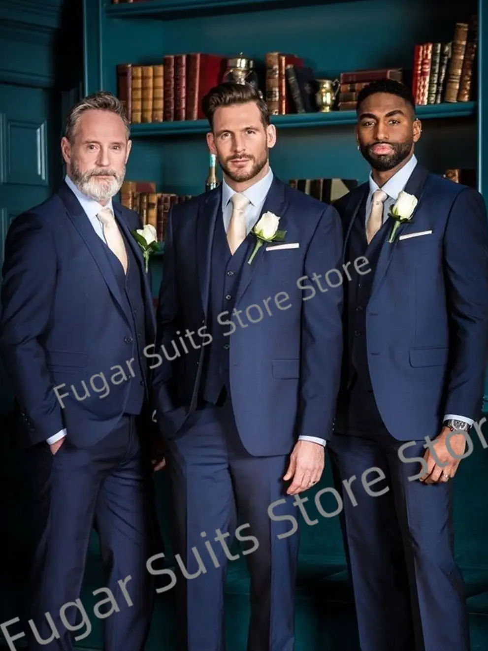 Black Business Stripe Men Suits Slim Fit Peak Lapel Groom Wedding Prom Tuxedos 3 Pieces Sets Classic Male Blazers Costume Homme
Black Business Stripe Men Suits Slim Fit Peak Lapel Groom Wedding Prom Tuxedos 3 Pieces Sets Classic Male Blazers Costume Homme