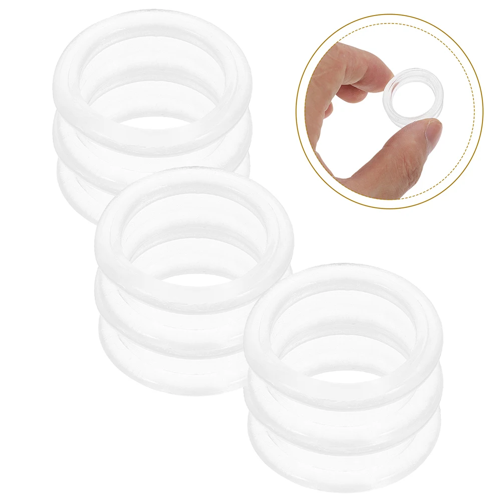 18 Pcs Scissors Silicone Ring Finger Protector for Silica Gel Barber Shears Inserts
18 Pcs Scissors Silicone Ring Finger Protector for Silica Gel Barber Shears Inserts