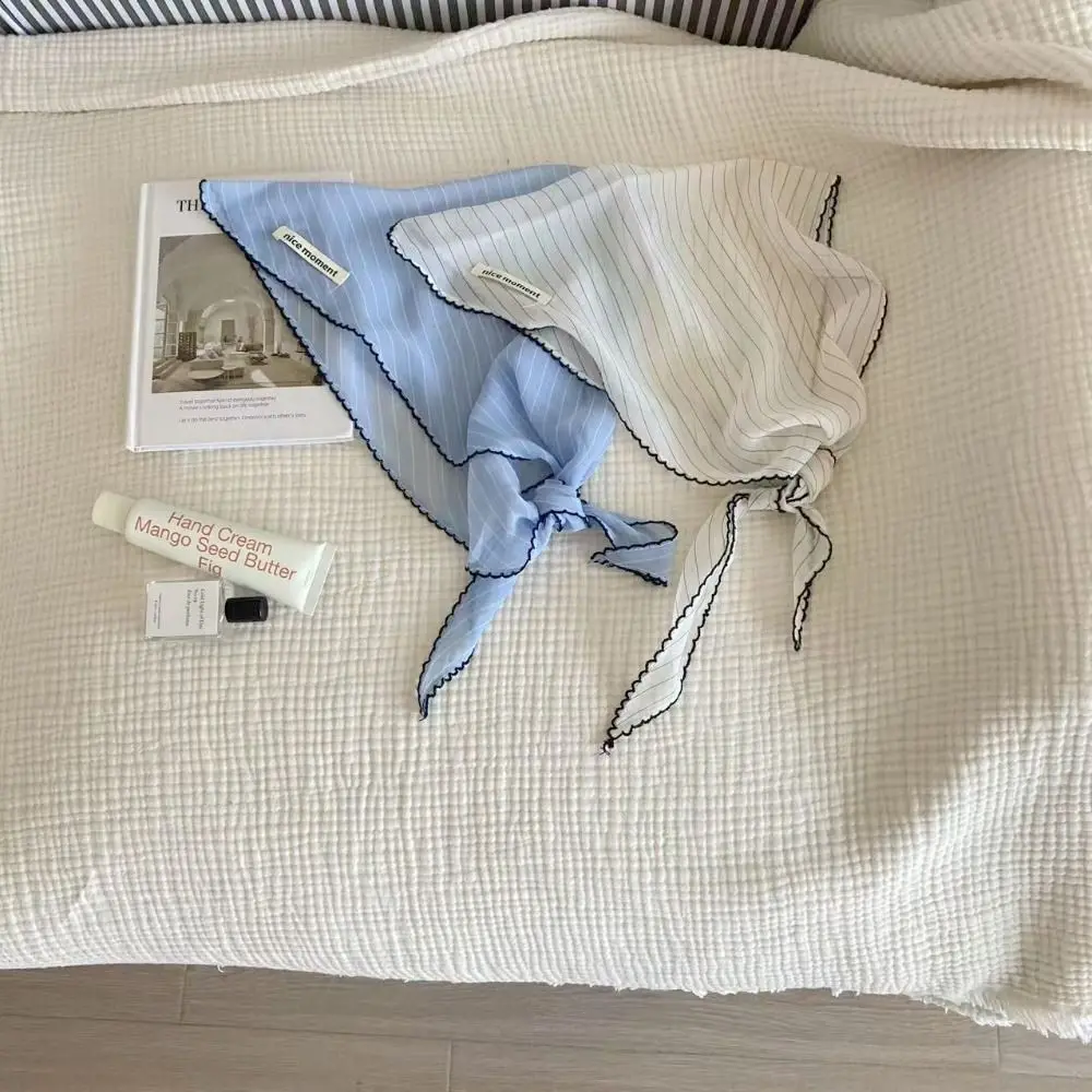 Fashion Silk Triangular Hair Band Dot Printing Breathable Headscarf Versatile Sun-Proof Sunshade Scarf Summer Apparel Scarf
Fashion Silk Triangular Hair Band Dot Printing Breathable Headscarf Versatile Sun-Proof Sunshade Scarf Summer Apparel Scarf