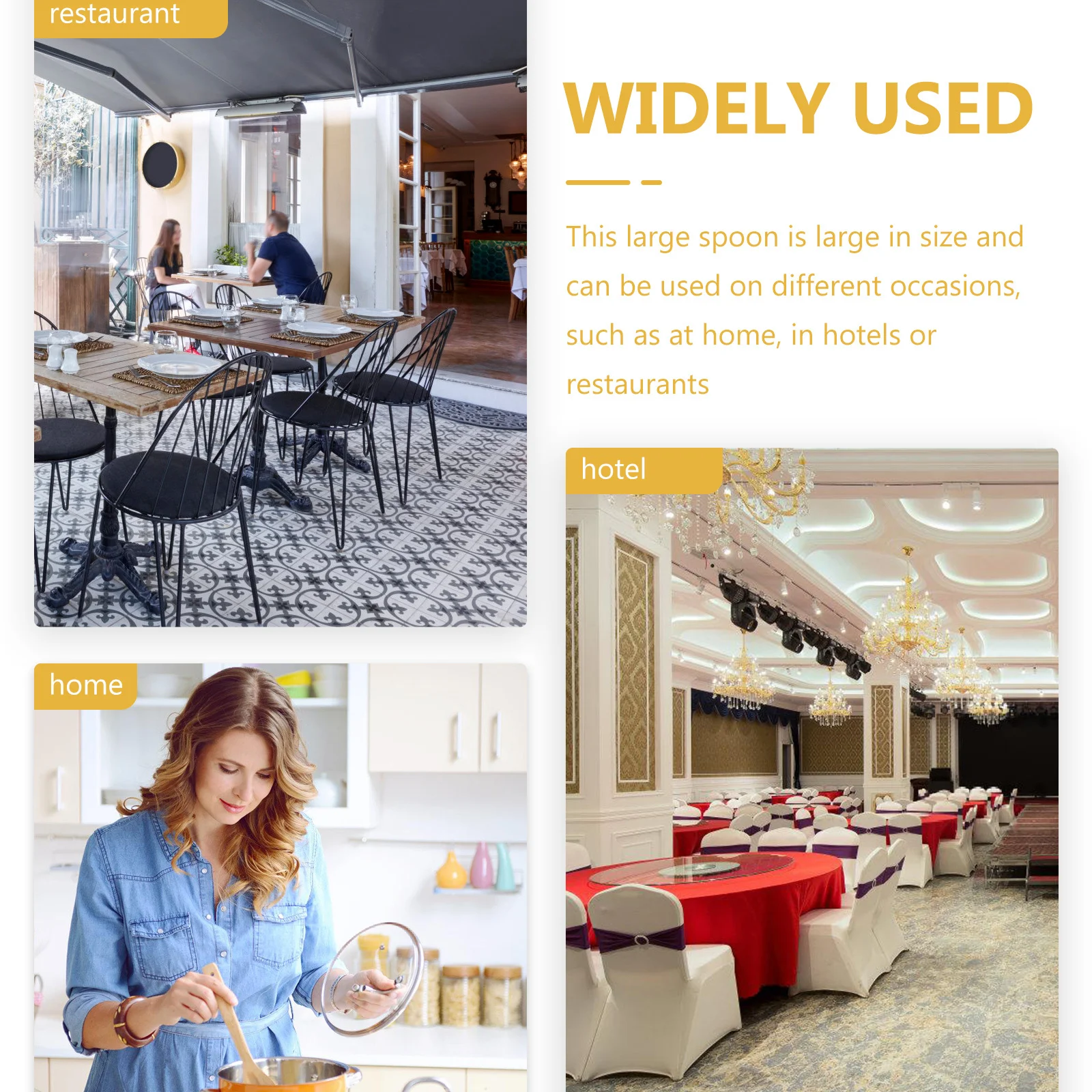 4Pcs Rice Paddle Creative Kitchen Set Nonstick Plastic Rice Scooper Ergonomic Handle Hanging Hole Easy Clean for Cooking Serving
4Pcs Rice Paddle Creative Kitchen Set Nonstick Plastic Rice Scooper Ergonomic Handle Hanging Hole Easy Clean for Cooking Serving