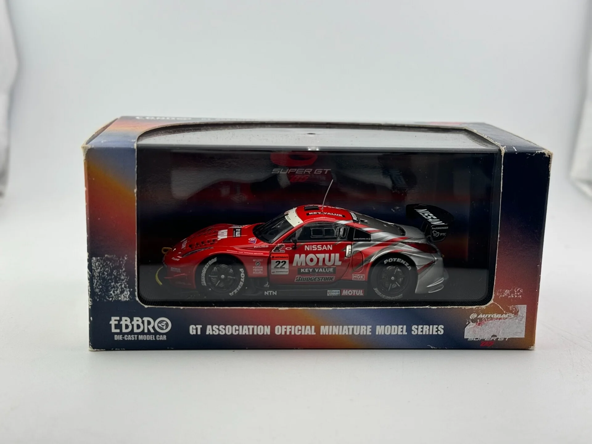 Diecast EBBRO 1/43 Scale Motul Pitwork Z Super GT 2005 #22 Alloy Car Model
Diecast EBBRO 1/43 Scale Motul Pitwork Z Super GT 2005 #22 Alloy Car Model