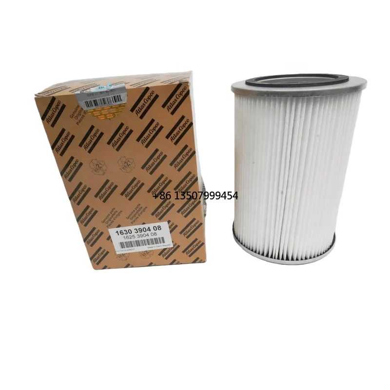 Atlas Copco Air Filter 1625390408 1630390408 for Industrial Screw Air Compressor Original Compressor Spare Parts Atlas Copco
Atlas Copco Air Filter 1625390408 1630390408 for Industrial Screw Air Compressor Original Compressor Spare Parts Atlas Copco