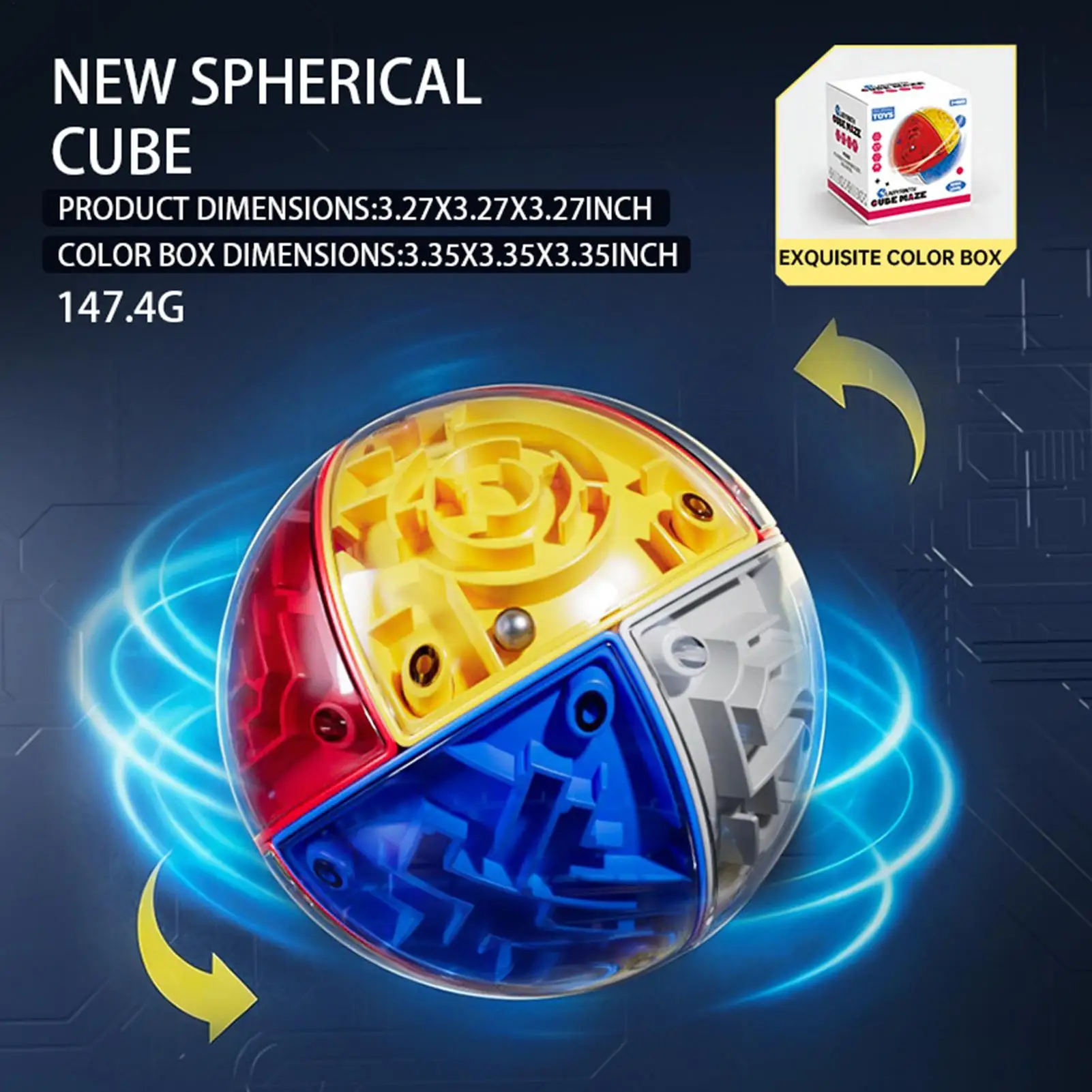 Brain Teaser Puzzles Fun Collectible Stress Relief Game Maze Ball Brain Teaser Puzzles For Car Traveling Kindergarten Birthday
Brain Teaser Puzzles Fun Collectible Stress Relief Game Maze Ball Brain Teaser Puzzles For Car Traveling Kindergarten Birthday