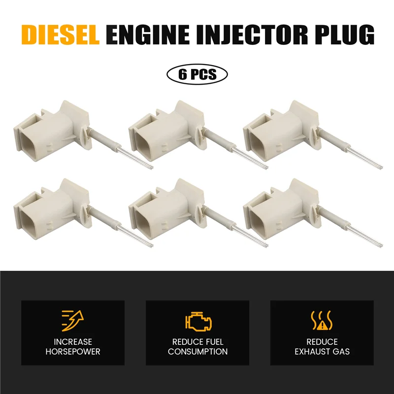 AR-6Pcs 4Pin Car Common Rail Diesel Injector Plug 7204-0983 For Volvo Diesel Fuel Engine
AR-6Pcs 4Pin Car Common Rail Diesel Injector Plug 7204-0983 For Volvo Diesel Fuel Engine