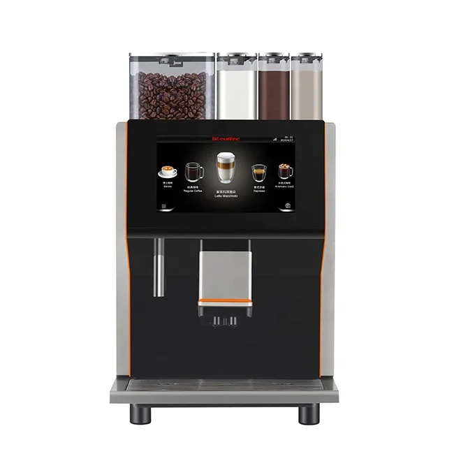 Dr.Coffee Arrival Coffee Center 10.1 Inch Touch Screen Commercial Coffee Machine With 3 Powder Hoppers
Dr.Coffee Arrival Coffee Center 10.1 Inch Touch Screen Commercial Coffee Machine With 3 Powder Hoppers