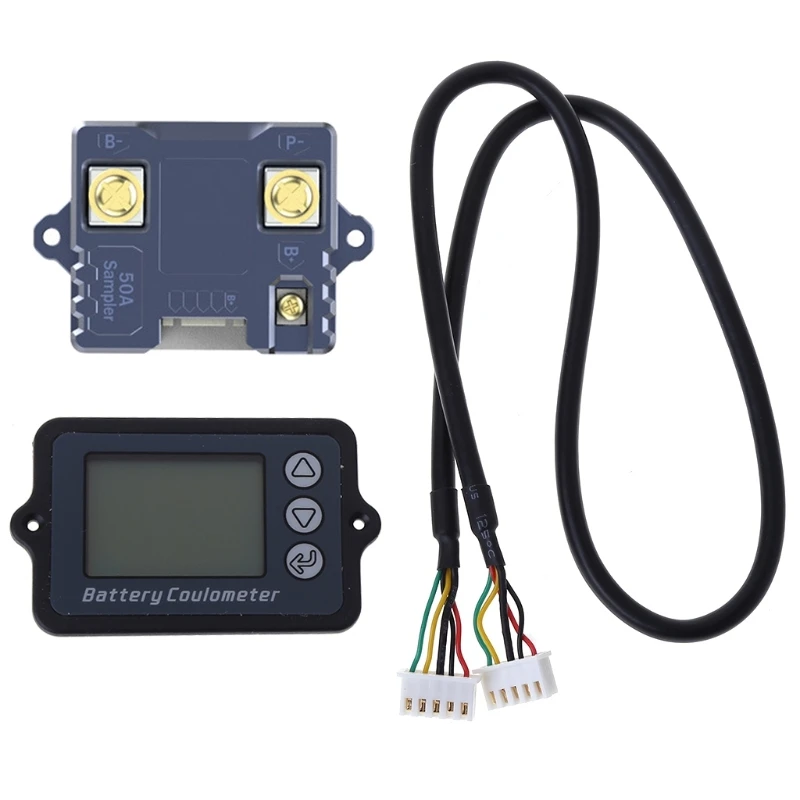 Coulomb Counter Battery Tester Current Power Meter Ammeter Voltmeter 80V TK15 Tester Wire DIY Kits Module
Coulomb Counter Battery Tester Current Power Meter Ammeter Voltmeter 80V TK15 Tester Wire DIY Kits Module