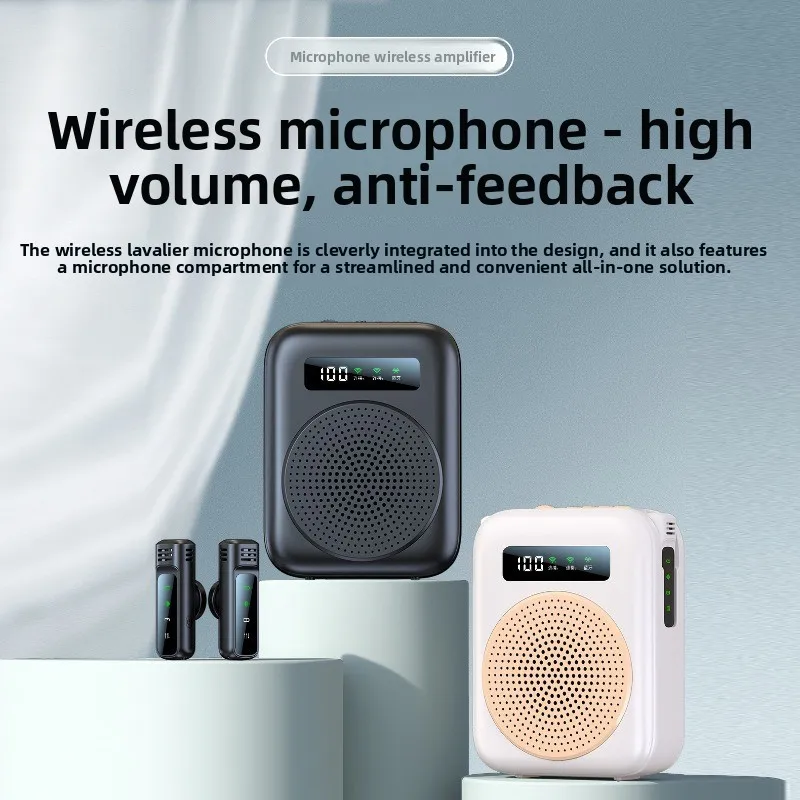 New little bee loudspeaker, special collar clip type wireless headset for teachers, large volume of microphone in class
New little bee loudspeaker, special collar clip type wireless headset for teachers, large volume of microphone in class