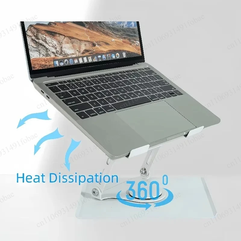 Ergonomic Rotatable Laptop Support Stand, Multi-angle Height Adjustment,Built-in USB Cooling Fans for Efficient Heat Dissipation
Ergonomic Rotatable Laptop Support Stand, Multi-angle Height Adjustment,Built-in USB Cooling Fans for Efficient Heat Dissipation