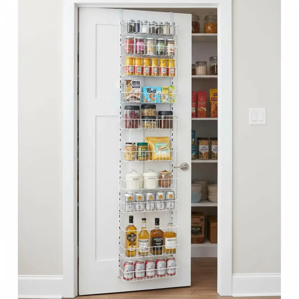 Wall Mounted Storage Rack 10-Tier For Kitchen Laundry Room Bathroom, Heavy-Duty Steel Hanging Shelves Adjustable Spice Organi
Wall Mounted Storage Rack 10-Tier For Kitchen Laundry Room Bathroom, Heavy-Duty Steel Hanging Shelves Adjustable Spice Organi