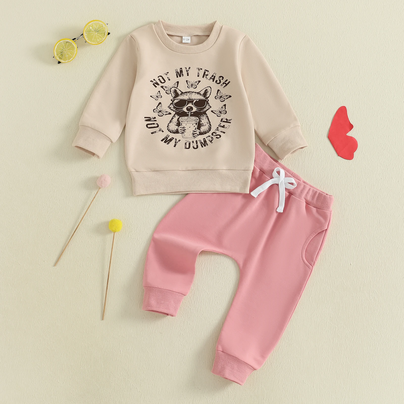 2025-06-09 Lioraitiin Toddler Girls Fall Outfits Letter Dog Print Long Sleeve Sweatshirt and Elastic Pants Set Baby Clothes
2025-06-09 Lioraitiin Toddler Girls Fall Outfits Letter Dog Print Long Sleeve Sweatshirt and Elastic Pants Set Baby Clothes