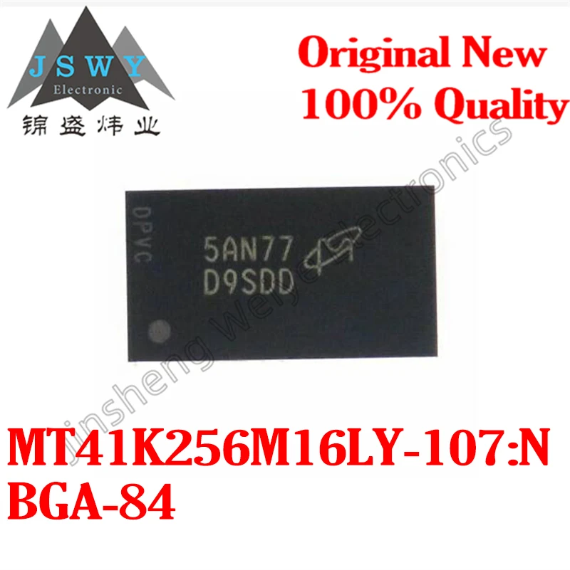 (2/10 pieces) MT41K256M16LY-107:N FBGA-96 MT41K256M16LY/4Gb DDR3 SDRAM Memory Chip/Brand New Original Spot Electronics
(2/10 pieces) MT41K256M16LY-107:N FBGA-96 MT41K256M16LY/4Gb DDR3 SDRAM Memory Chip/Brand New Original Spot Electronics