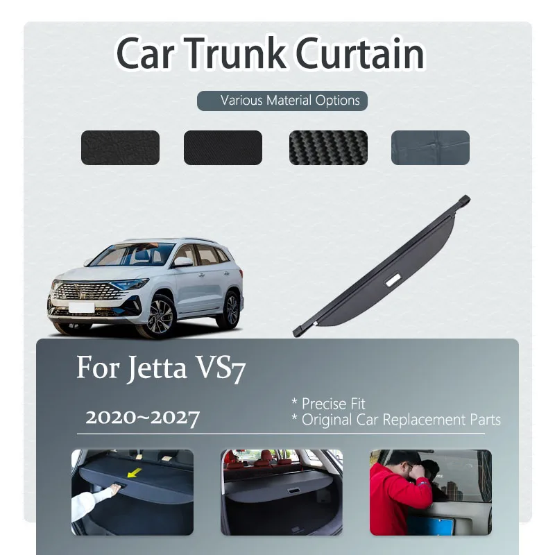 Car Trunk Curtain Cover For Volkswagen Jetta VS7 2020~2027 Retractable Shade Luggage Cargo Rack Partition Shield Car Accessories
Car Trunk Curtain Cover For Volkswagen Jetta VS7 2020~2027 Retractable Shade Luggage Cargo Rack Partition Shield Car Accessories