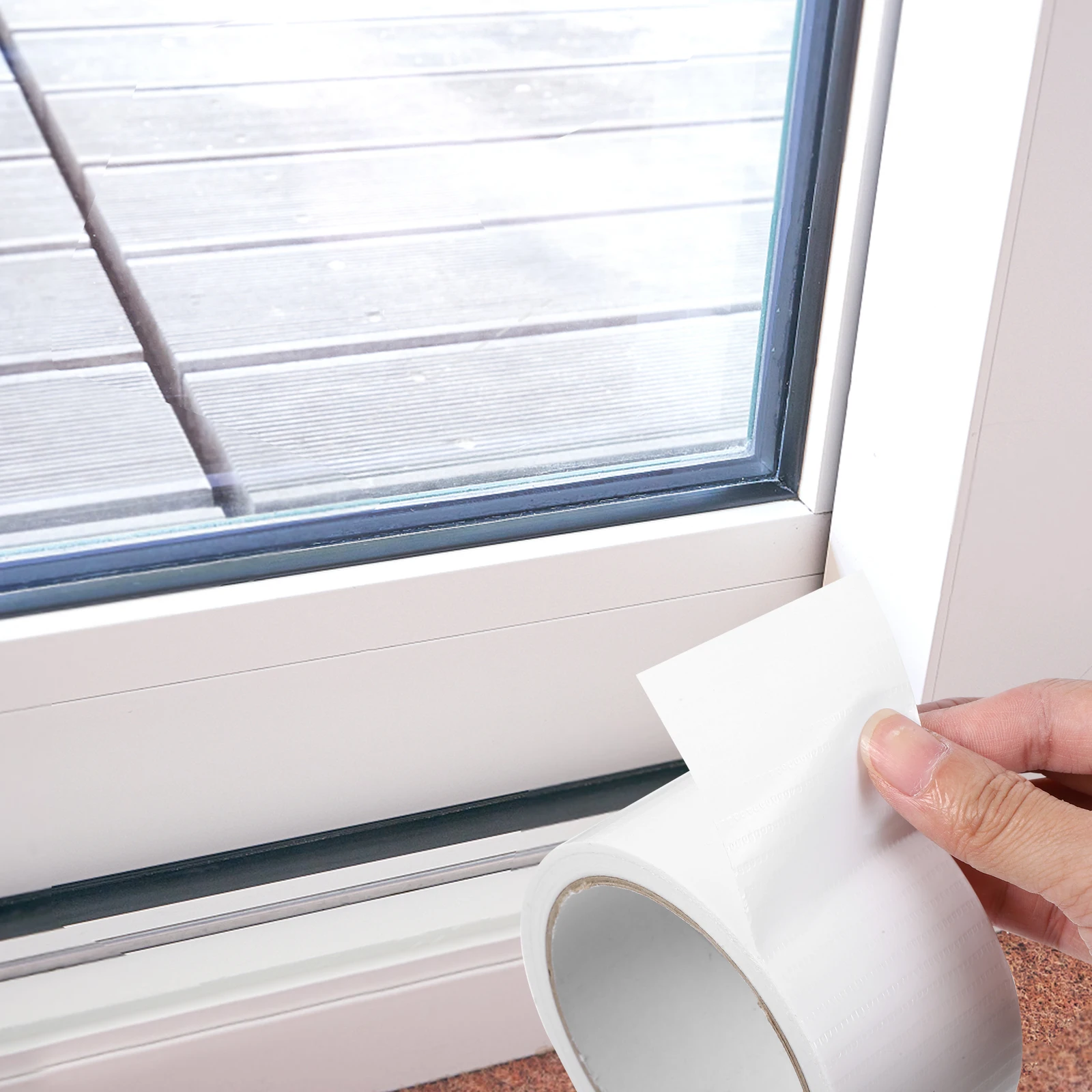 20m Windproof Tape Anti Cold Sealing Window Door Gaps Insulation DIY Plastic Weather Tapes Bright Color Long Lasting No Peeling
20m Windproof Tape Anti Cold Sealing Window Door Gaps Insulation DIY Plastic Weather Tapes Bright Color Long Lasting No Peeling