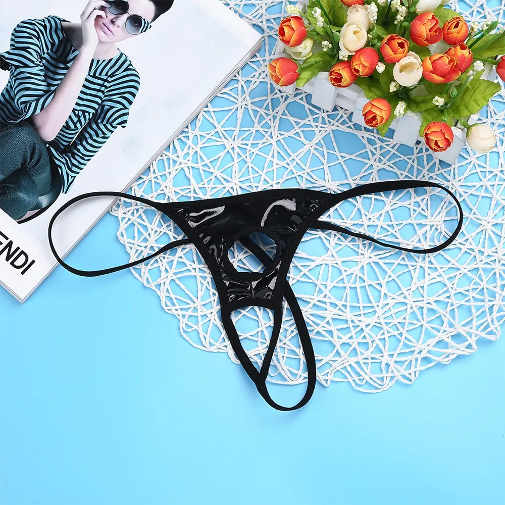 Briefs Men's Sexy Black Faux Leather Lingerie Pouch G String Thongs Jockstrap Pant Bikini Briefs Underwear Size L
Briefs Men's Sexy Black Faux Leather Lingerie Pouch G String Thongs Jockstrap Pant Bikini Briefs Underwear Size L