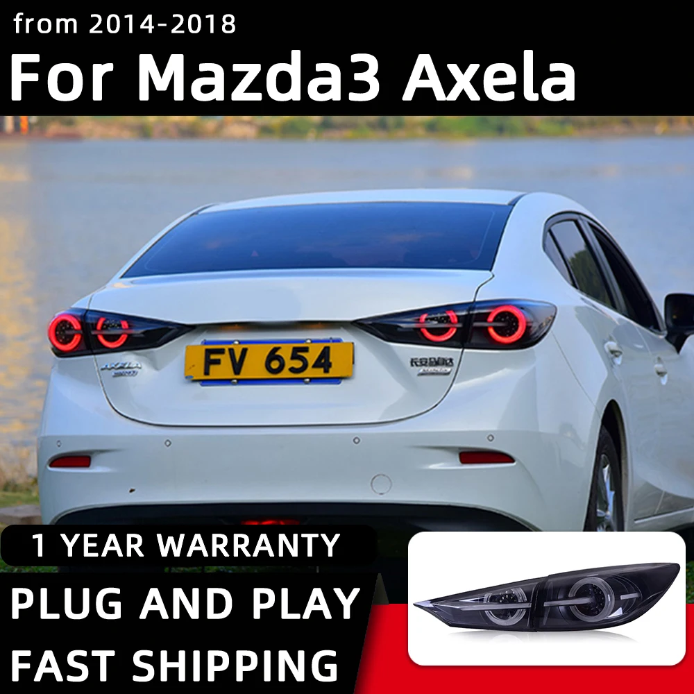 Автомобильный Стайлинг, задсветильник s для Mazda 3 Mazda3 Axela, светодиодные задние фары 2014-2018, задние фары DRL, Задний сигнал поворота, автомобильные аксессуары
Автомобильный Стайлинг, задсветильник s для Mazda 3 Mazda3 Axela, светодиодные задние фары 2014-2018, задние фары DRL, Задний сигнал поворота, автомобильные аксессуары