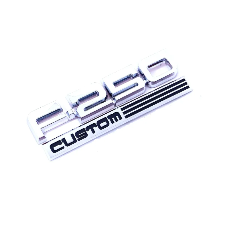 ABS Plastic Car Badges For F250 F250custom F-250custom Auto Emblems Vehicle Logos Stickers
ABS Plastic Car Badges For F250 F250custom F-250custom Auto Emblems Vehicle Logos Stickers