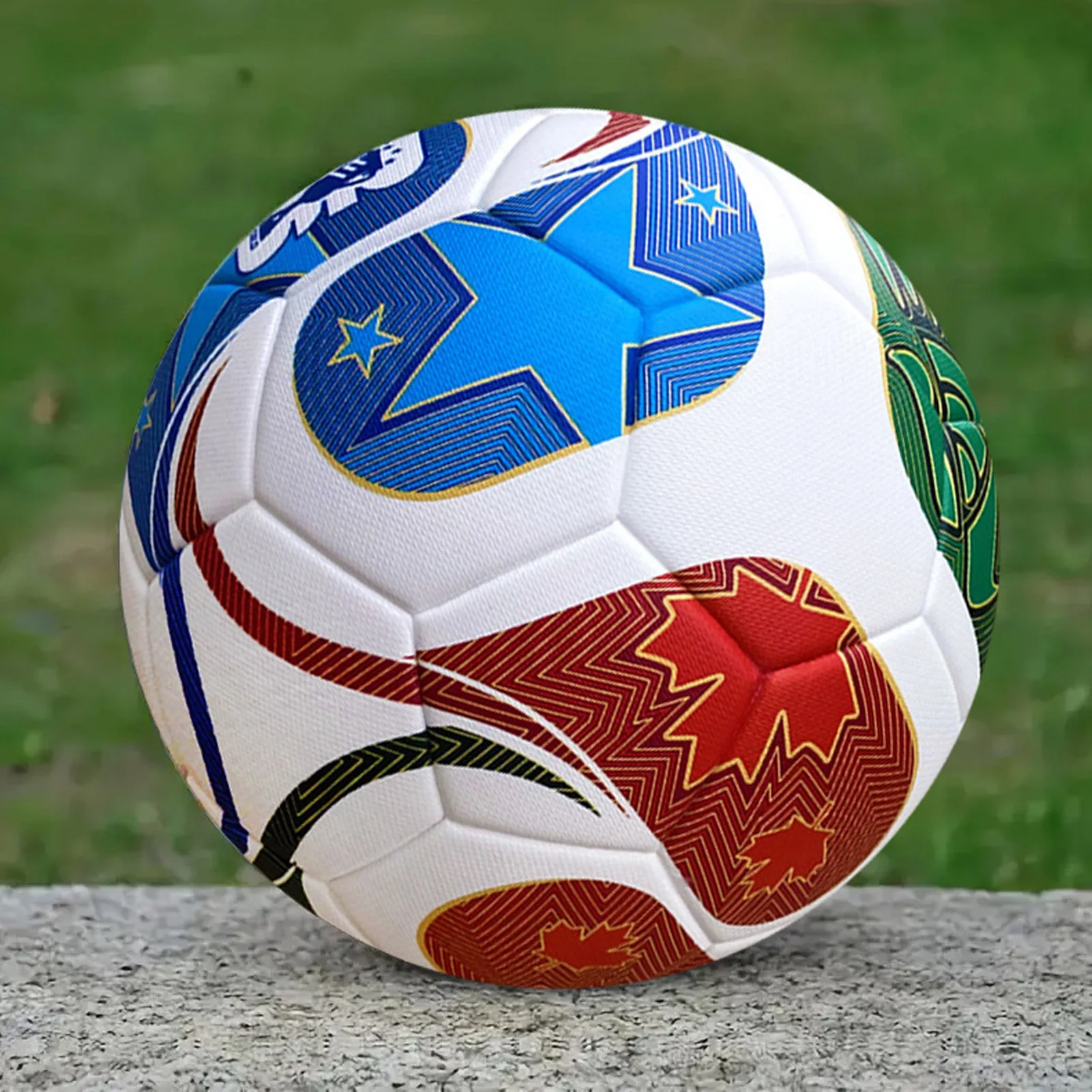 Water Proof Soccer Ball Soccer Ball Size 5 PU Wear Resist Thickened Water Proof Soccer Ball for Standard 11 Person Play
Water Proof Soccer Ball Soccer Ball Size 5 PU Wear Resist Thickened Water Proof Soccer Ball for Standard 11 Person Play