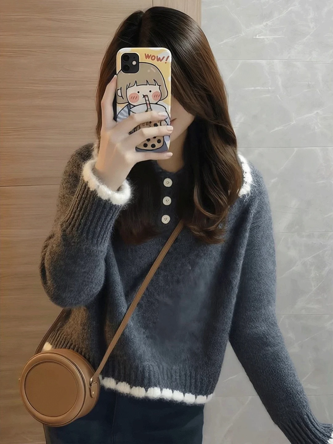 Korean Style Long Sleeve Sweater Women's Inner Wear Warm Knitted Top Spring Autumn Winter Fashion Commute Soft Knitwear
Korean Style Long Sleeve Sweater Women's Inner Wear Warm Knitted Top Spring Autumn Winter Fashion Commute Soft Knitwear