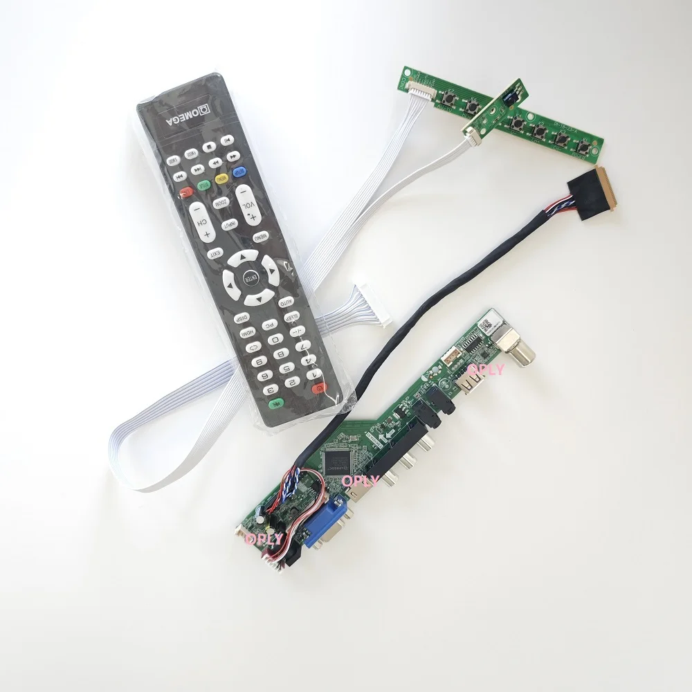 Для LG LP173WF1 LTN173KT01 LP173WF1-TLB3 1920X1080 17,3 "HDMI-совместимый комплект платы контроллера телевизора RF USB AV VGA аудиоэкран DIY
Для LG LP173WF1 LTN173KT01 LP173WF1-TLB3 1920X1080 17,3 "HDMI-совместимый комплект платы контроллера телевизора RF USB AV VGA аудиоэкран DIY