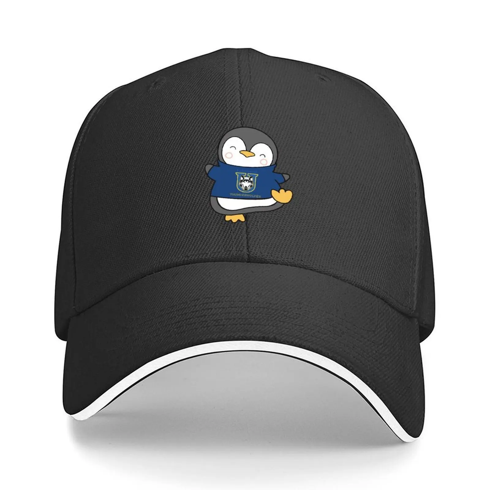 University Penguin: Lakehead Thunderwolves Baseball Cap Big Size Hat sun caps custom Hat Designer Hat Women's Beach Visor Men's 
University Penguin: Lakehead Thunderwolves Baseball Cap Big Size Hat sun caps custom Hat Designer Hat Women's Beach Visor Men's