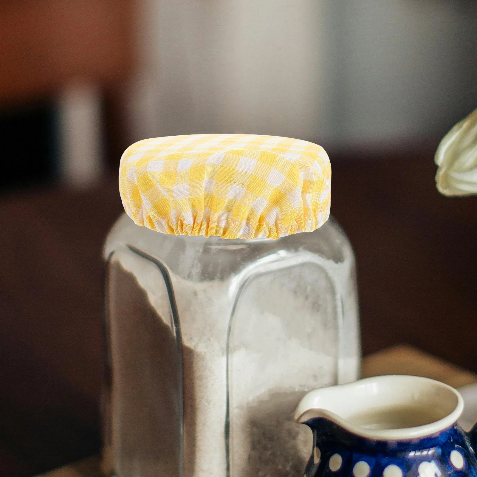6pcs Checkered Can Covers Elastic Fabric Jar Bowl Cloth Reusable 3 4 Inch Kitchen Accessories Fresh Cover Container
6pcs Checkered Can Covers Elastic Fabric Jar Bowl Cloth Reusable 3 4 Inch Kitchen Accessories Fresh Cover Container