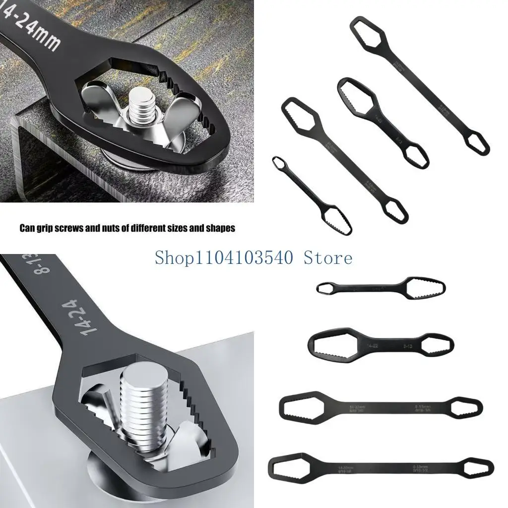 02DC Stainless Steel Hand Wrench Set for Garage and Bike Adjustment
02DC Stainless Steel Hand Wrench Set for Garage and Bike Adjustment