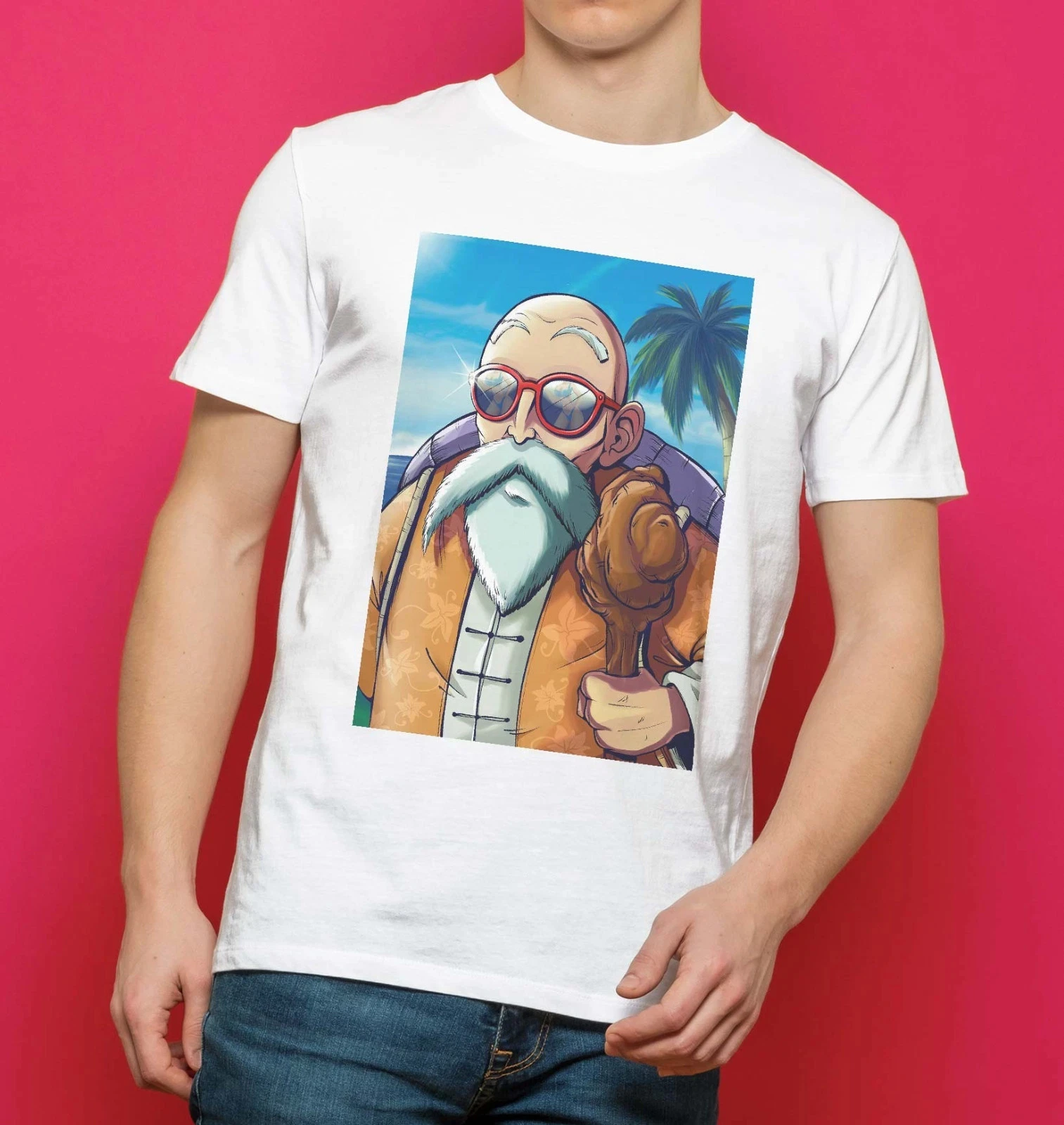 Master Roshi Dragon Ball Harajuku летняя футболка мужская хлопковая фитнес-оверсайз винтажная уличная женская повседневная свободная футболка с короткими рукавами 
Master Roshi Dragon Ball Harajuku летняя футболка мужская хлопковая фитнес-оверсайз винтажная уличная женская повседневная свободная футболка с короткими рукавами