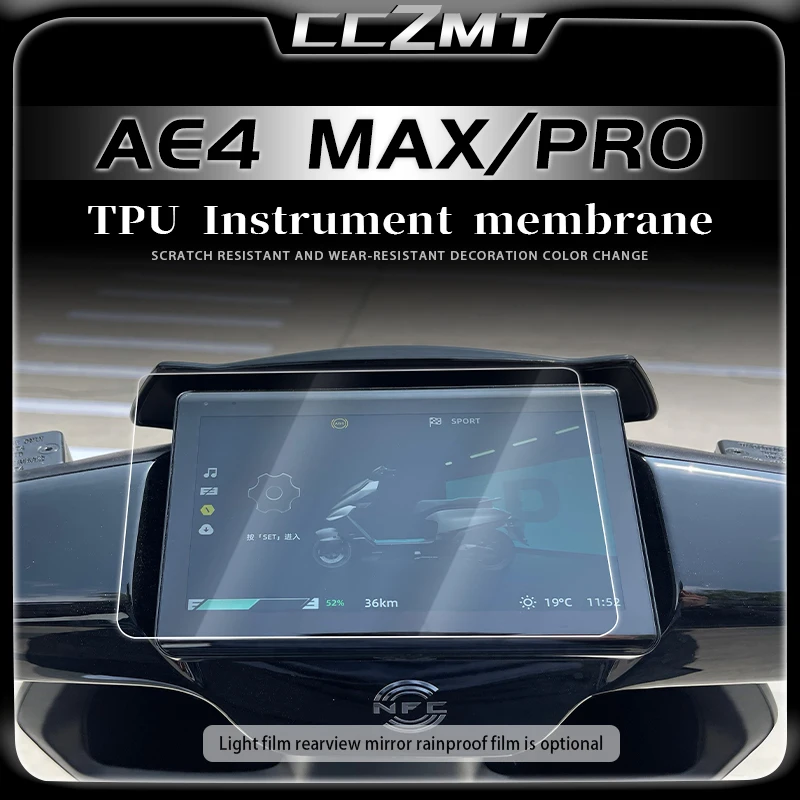 For ZEEHO AE4 MAX PRO 2025 Motorcycle Accessories Cluster Scratch Protection Film Screen Protector Instrument Dashboard Film
For ZEEHO AE4 MAX PRO 2025 Motorcycle Accessories Cluster Scratch Protection Film Screen Protector Instrument Dashboard Film