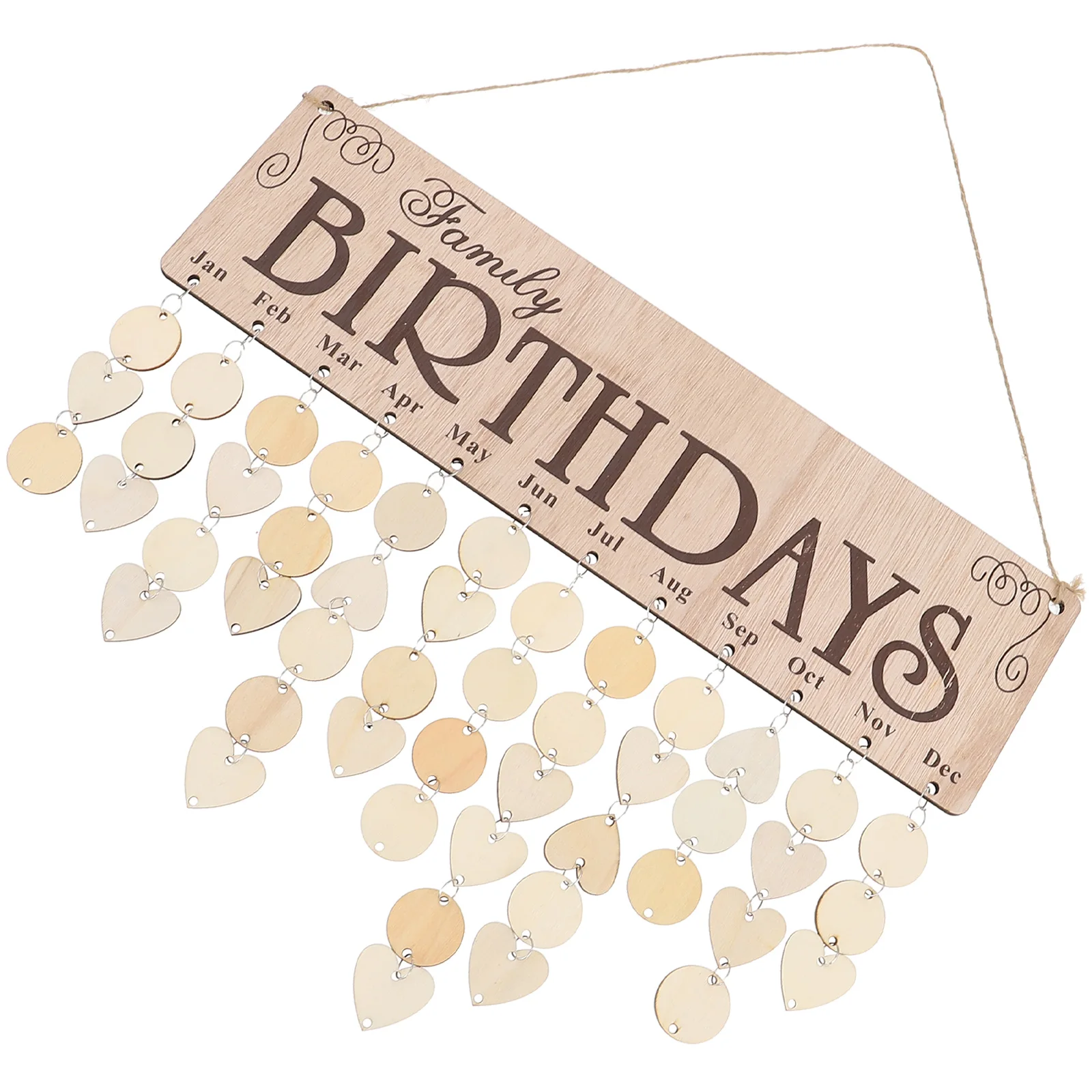 Birthday Reminder Decor Write Calendar Name Plaque Wooden Hanging Board Wooden Calendar For Hanging Date Gifts
Birthday Reminder Decor Write Calendar Name Plaque Wooden Hanging Board Wooden Calendar For Hanging Date Gifts