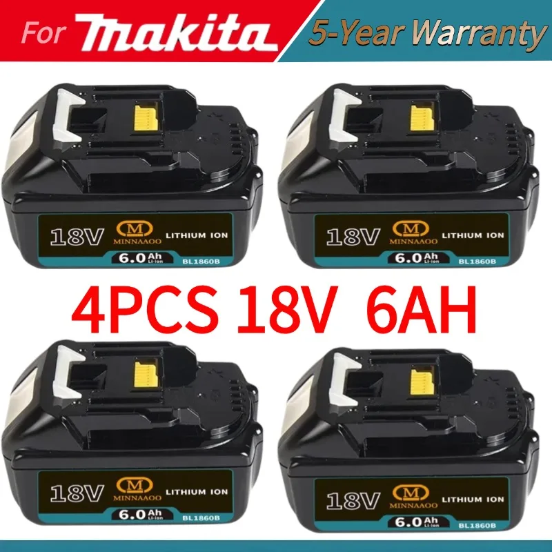 Genuine for Makita 18V Battery,With indicator Rechargeable for Makita 18V Battery,BL1830 BL1840 BL1850 Tool Battery
Genuine for Makita 18V Battery,With indicator Rechargeable for Makita 18V Battery,BL1830 BL1840 BL1850 Tool Battery