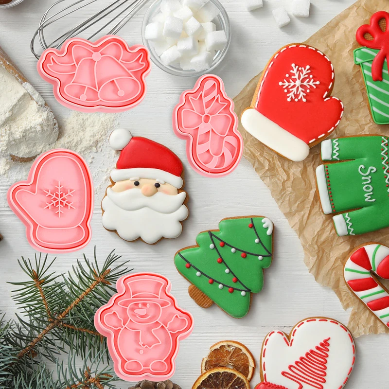 8Pcs Christmas Cookie Mold Cartoon Santa Snowflake Baking Cookie Cutter Mould For Christmas New Year Party Cake Decoration Tools
8Pcs Christmas Cookie Mold Cartoon Santa Snowflake Baking Cookie Cutter Mould For Christmas New Year Party Cake Decoration Tools