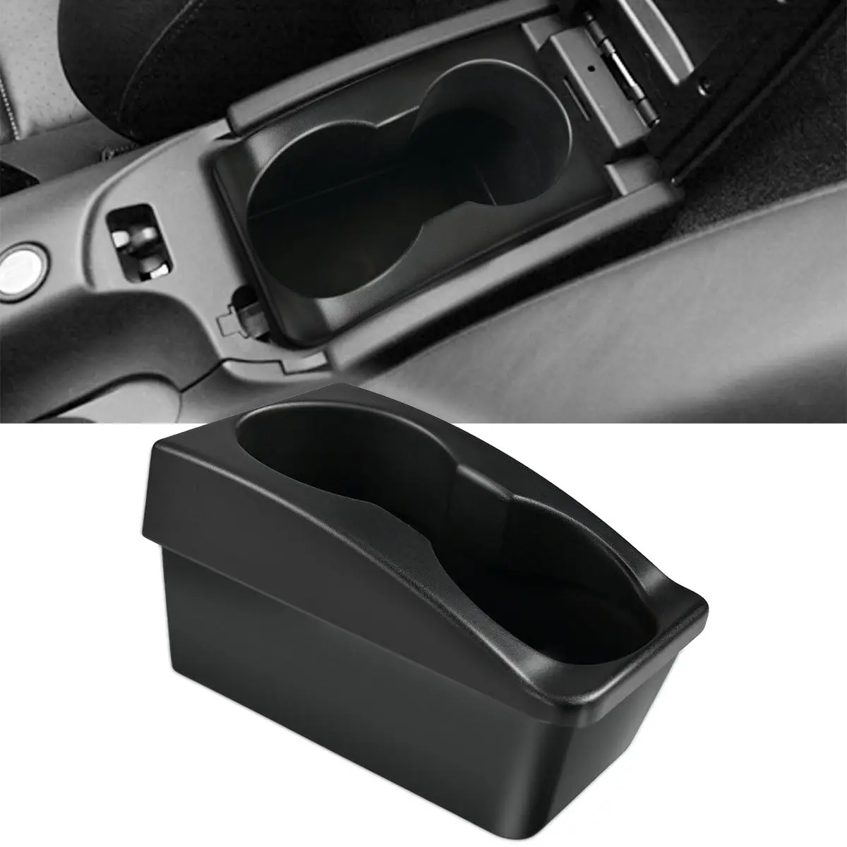 Dual Cup Holder Insert For Car Center Console Armrest Storage Box Compatible With Standard Drink Cups 1997–2004 Sports Models
Dual Cup Holder Insert For Car Center Console Armrest Storage Box Compatible With Standard Drink Cups 1997–2004 Sports Models