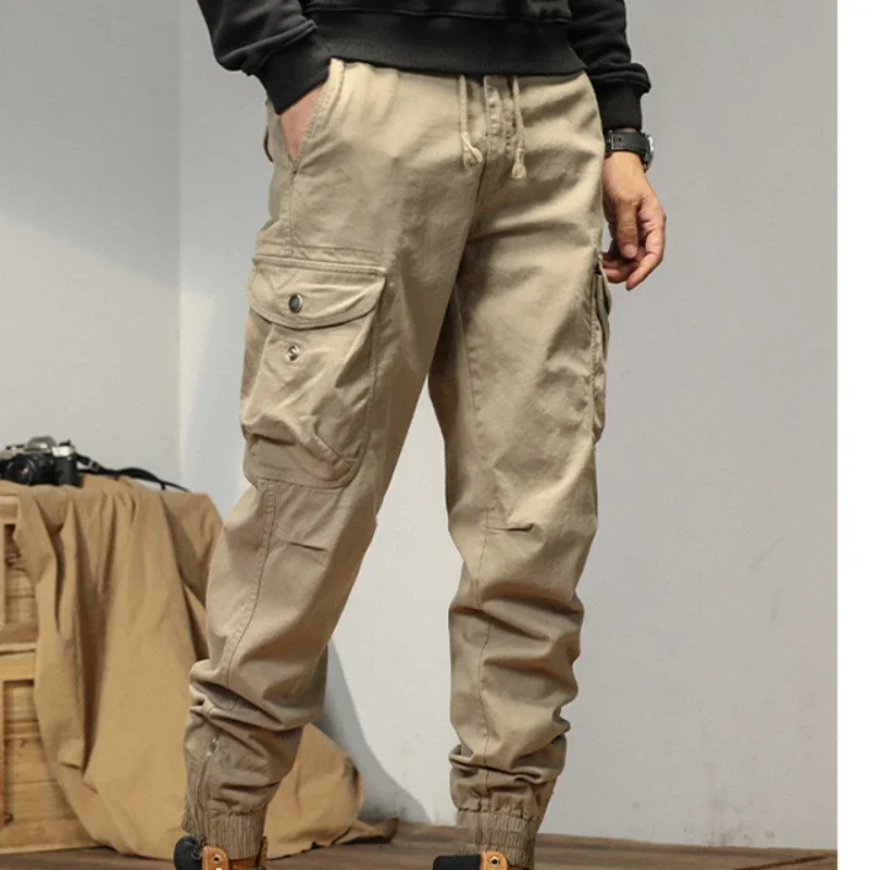Winter New Cargo Velvet Men's Winter Pants Drawstring Straight Thickened Keep Warm Soft Cotton Retro Street Trousers J98099
Winter New Cargo Velvet Men's Winter Pants Drawstring Straight Thickened Keep Warm Soft Cotton Retro Street Trousers J98099