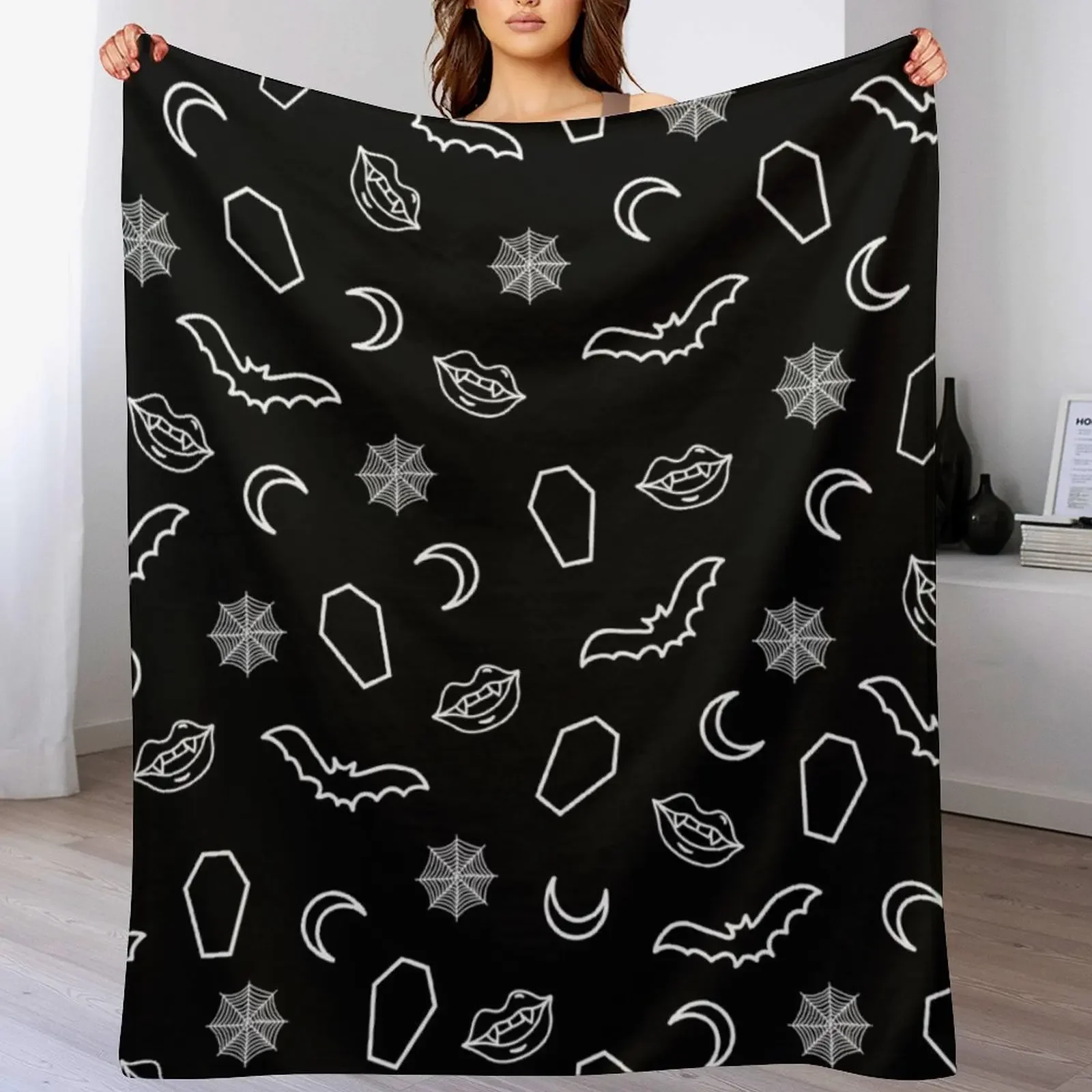 SPOOKY SZN Throw Blanket Elegant Warm Throw Blanket for Hotel Home
SPOOKY SZN Throw Blanket Elegant Warm Throw Blanket for Hotel Home