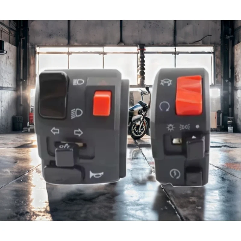 Motorcycle Accessories Handlebar Switch Horn Button Turn Signal Electric Fog Light Start Handlebar Controller Switches Items
Motorcycle Accessories Handlebar Switch Horn Button Turn Signal Electric Fog Light Start Handlebar Controller Switches Items