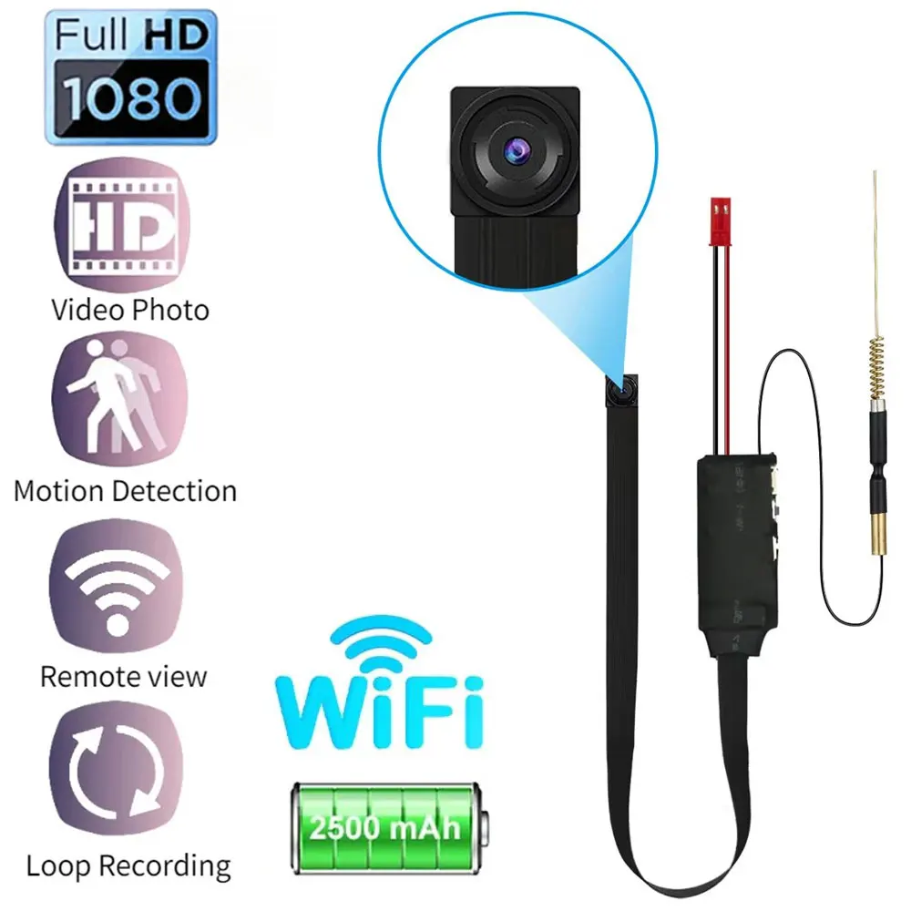 1080P Wifi Mini Cameras,Portable Cameras,Mobile Detection,APP Remote Viewing,3000mAh large battery
1080P Wifi Mini Cameras,Portable Cameras,Mobile Detection,APP Remote Viewing,3000mAh large battery