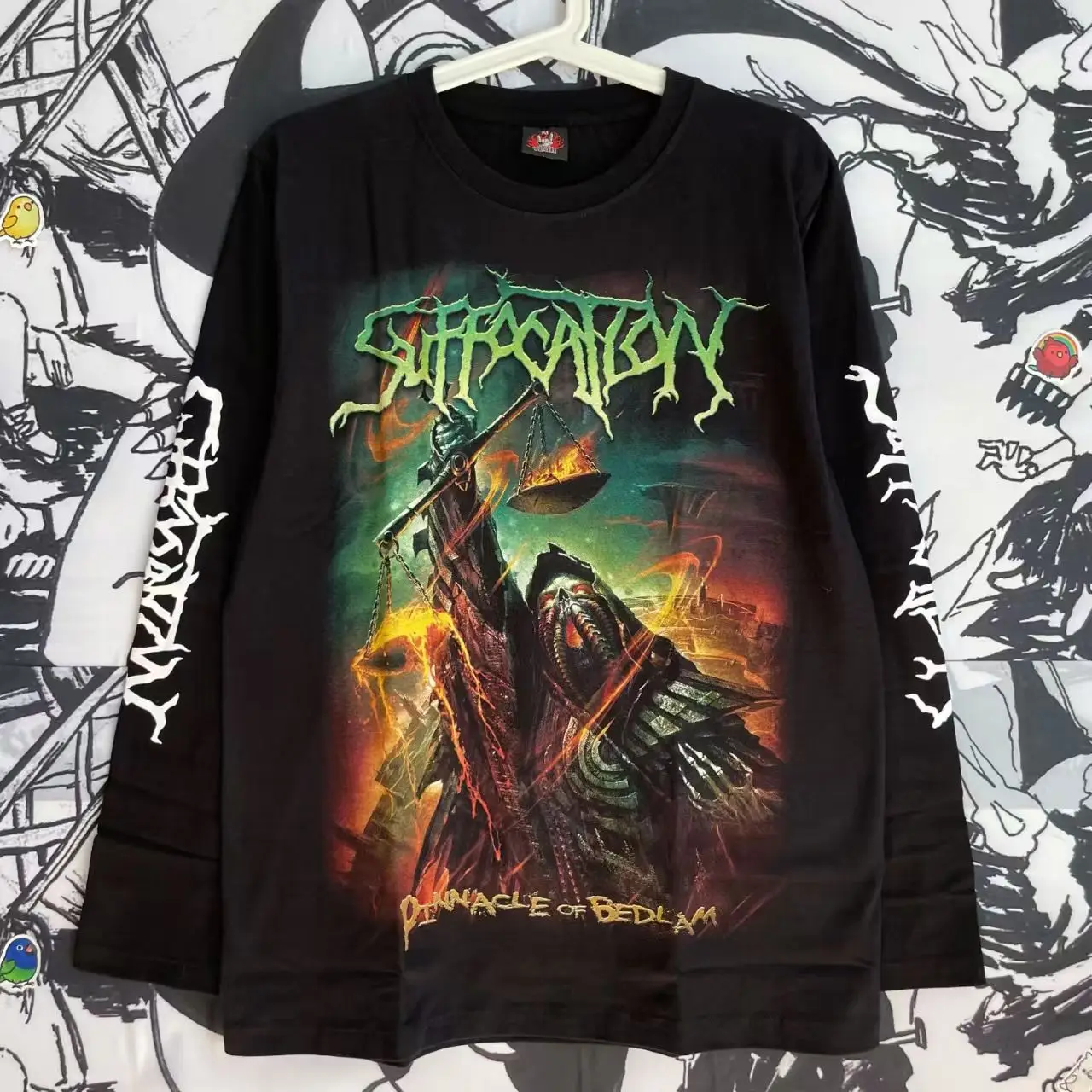 Повседневная свободная рубашка в стиле ретро 2000-х годов с круглым вырезом и длинными рукавами, мужская уличная рубашка в стиле хип-хоп Harajuku Y2K, модный черный топ, женская уличная одежда
Повседневная свободная рубашка в стиле ретро 2000-х годов с круглым вырезом и длинными рукавами, мужская уличная рубашка в стиле хип-хоп Harajuku Y2K, модный черный топ, женская уличная одежда