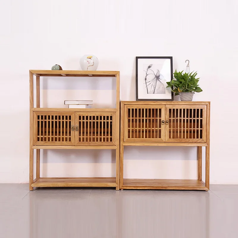 New Chinese-style solid wood Zen dining side cabinet, simple side cabinet, tea cabinet, locker, household living room storage ca
New Chinese-style solid wood Zen dining side cabinet, simple side cabinet, tea cabinet, locker, household living room storage ca