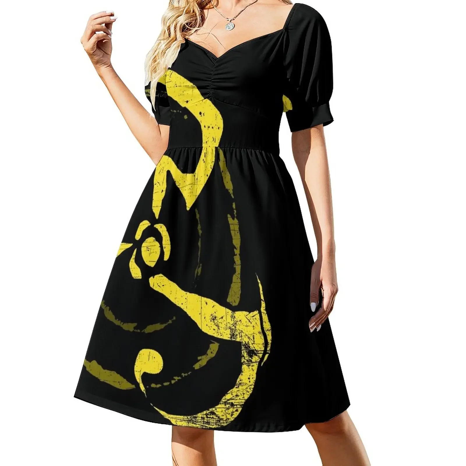 Yellow Sign - King in Yellow Short-Sleeved Dress dresses for women 2025 luxury designer party luxury woman evening dress
Yellow Sign - King in Yellow Short-Sleeved Dress dresses for women 2025 luxury designer party luxury woman evening dress
