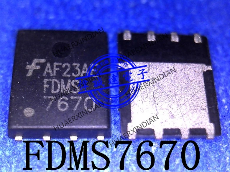 Новый оригинальный FDMS7670 7670 MOS N 30 В 21 А QFN8
Новый оригинальный FDMS7670 7670 MOS N 30 В 21 А QFN8